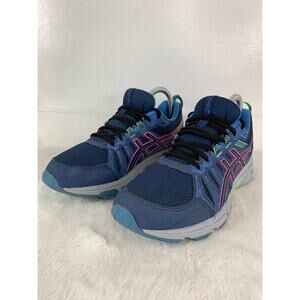 Asics Gel-Venture 7 Trail Running Shoes Women’s Size 8 Blue Pink 1012A476